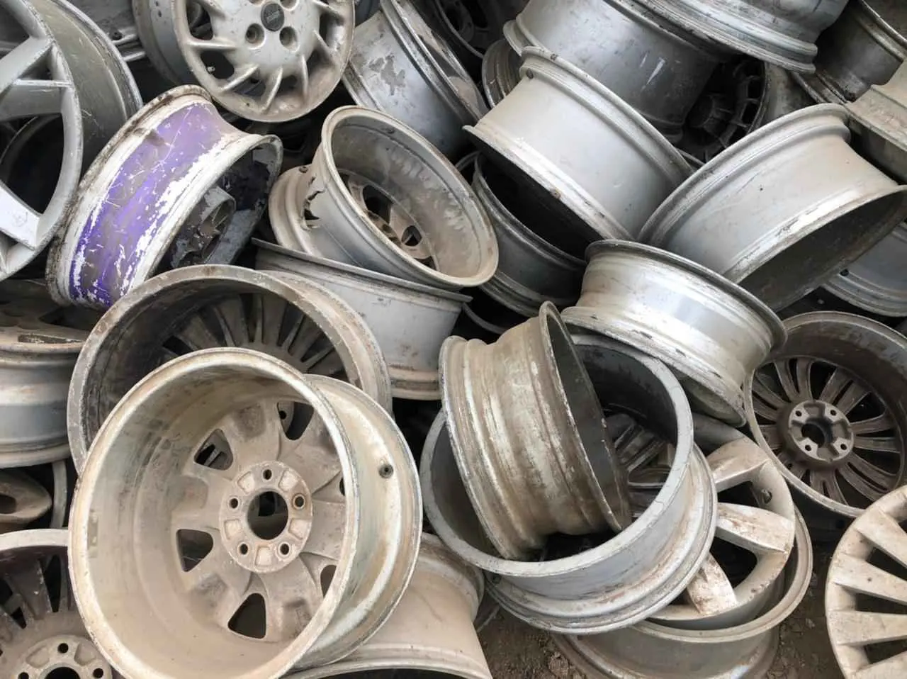 Aluminium Wheels Clean Scrap