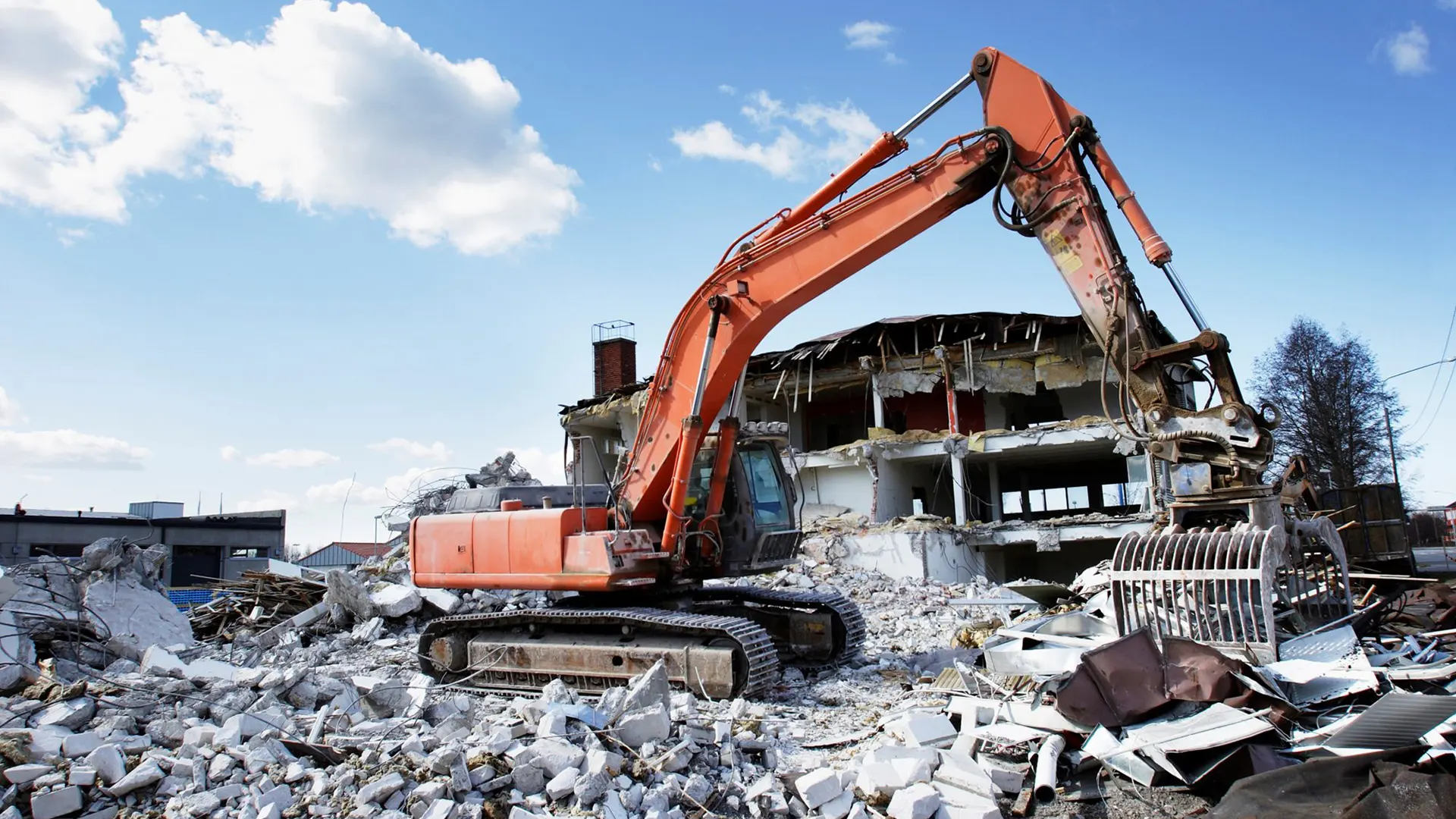 Demolishing Work Scrap